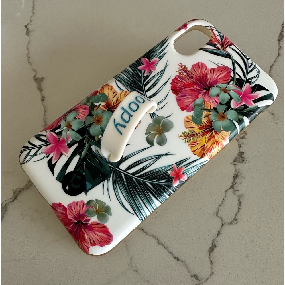 Tropical Hibiscus Matte Edition Loopy Original - iPhone X Case